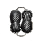 Seasoned Cast Iron Pineapple Pan