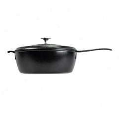 Blacklock 4 Quart Lightweight Cast Iron Deep Skillet With Lid