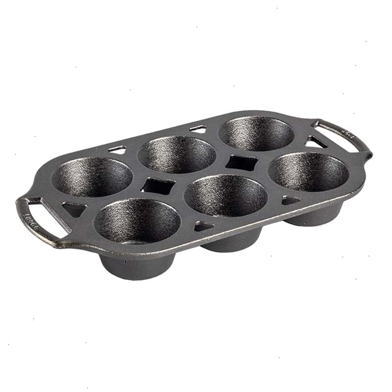 Seasoned Cast Iron Muffin Pan