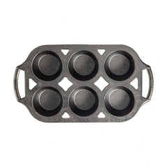 Seasoned Cast Iron Muffin Pan